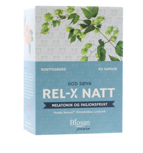Biosan Rel-X natt 60 kaps
