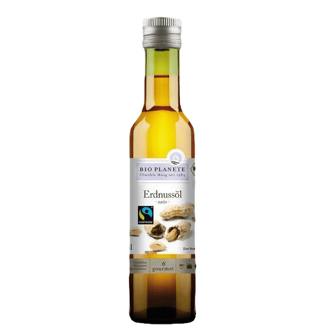 Bio Planete Jomfru Peanøttolje Øko 250ml