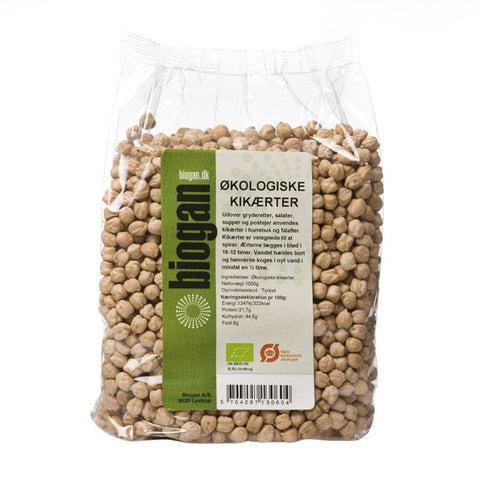 Biogan kikerter 1 kg