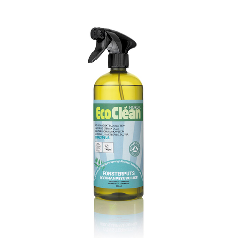 Eco clean glass & fett eukalyptus 750ml