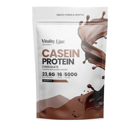 VITALITY LINE SPORT KASEINPULVER SJOKOLADE 500 GR