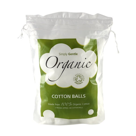 Simply organic bomullsballer 100 gr