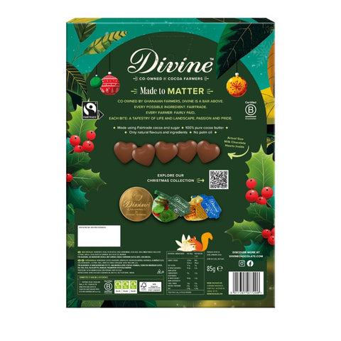 DIVINE MELKESJOKOLADE ADVENT KALENDER 85 GR