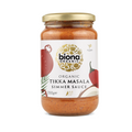 Biona tikka masala simmer sauce medium spice 350 g