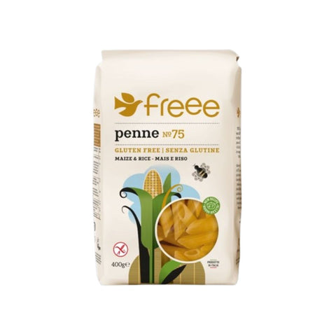 DOVES MAIZE & RICE PENNE PASTA GLUTEN FREE 400 GR