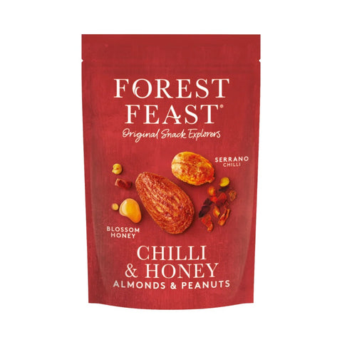 FOREST FEAST CHILLI & HONEY ALMONDS & PEANUTS 120 GR