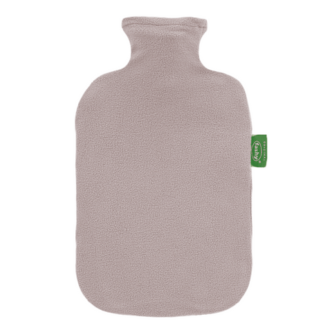 Fashy varmeflaske grå fleece 2 l