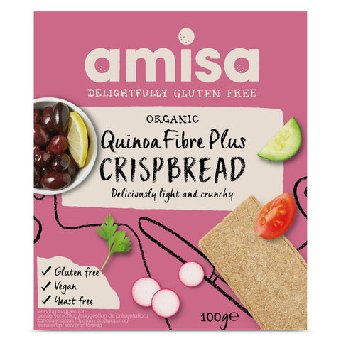 14153 AMISA GF Quinoa Crispbread 100g - 001 WEB