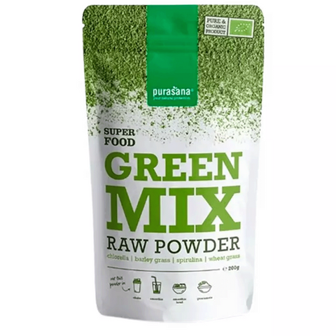 Purasana green mix powder 200 g 