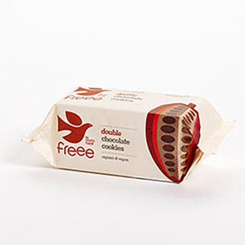 Doves farm organic double chocolate cookies 180 gr