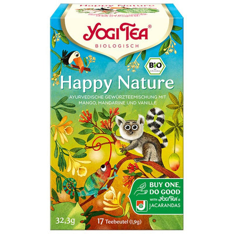Yogi Tea happy nature 17 poser