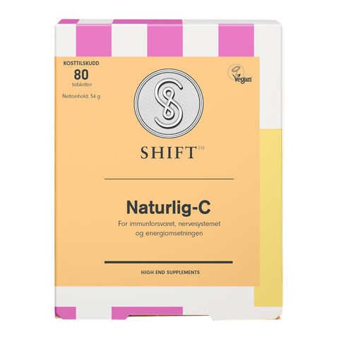 SHIFT Naturlig-C 80 tabletter