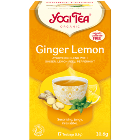 Yogi Tea ginger lemon 17 poser
