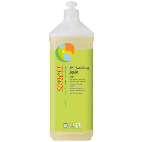 Sonett oppvaskmiddel sitron 1 liter