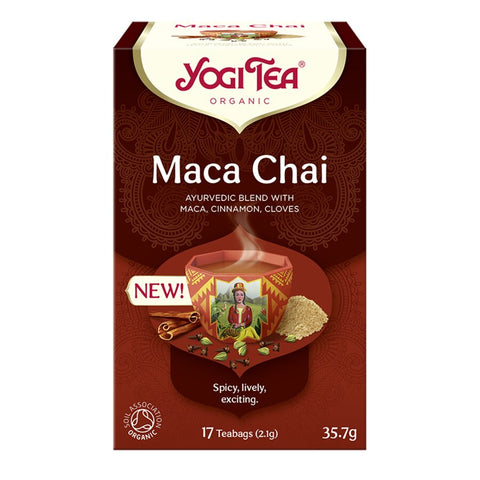 Yogi Tea chai maca 17 poser