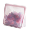 Stasher stand up bag rose 20 x 18 x 9 cm