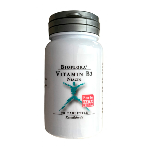 Bioflora B3 ekstra sterk 400 mg 90 tabletter