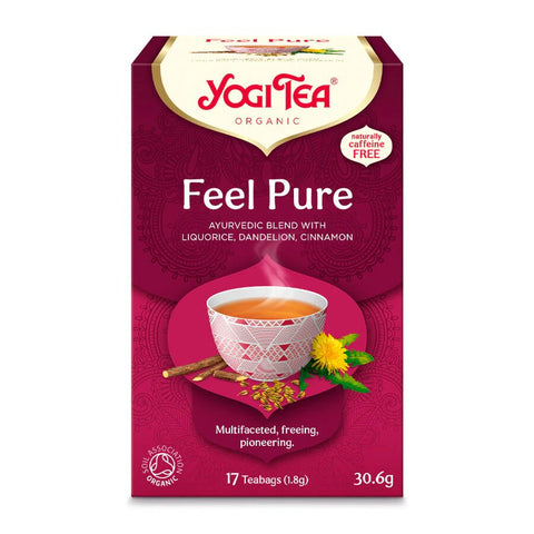 Yogi Tea feel pure 17 poser