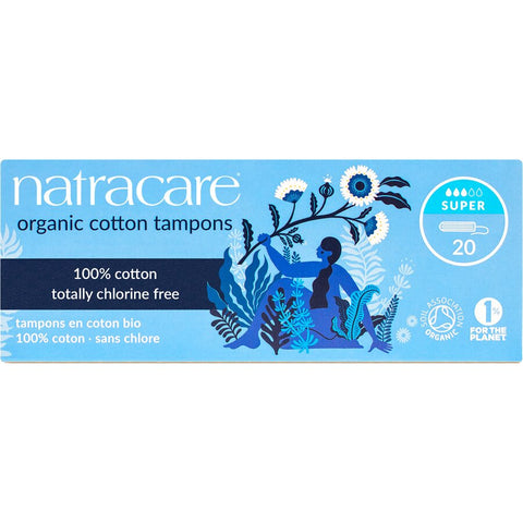 Natracare bomullstampong super 20 stk