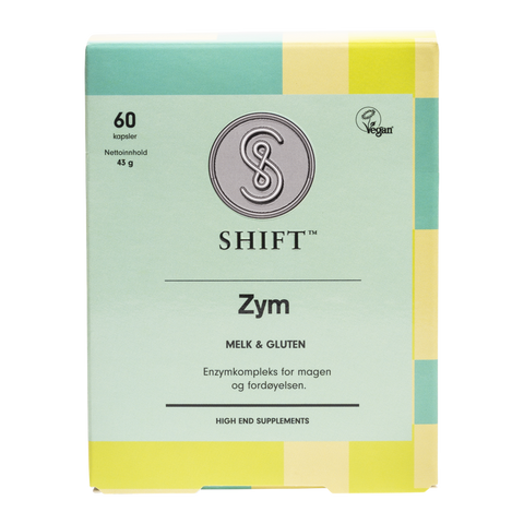 Shift Zym melk og gluten 60 kap