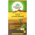 Organic India sitron & ingefær te 25 poser