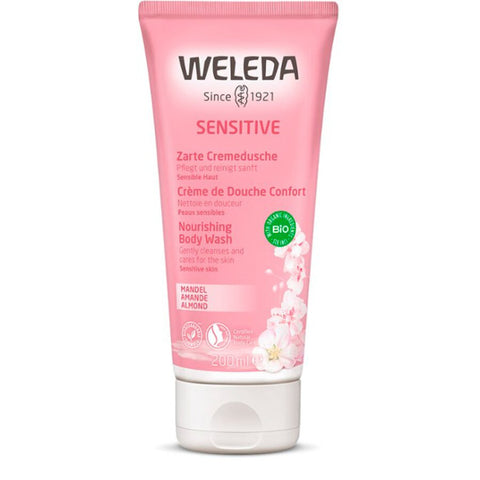 Weleda sensitive bodywash 200 ml
