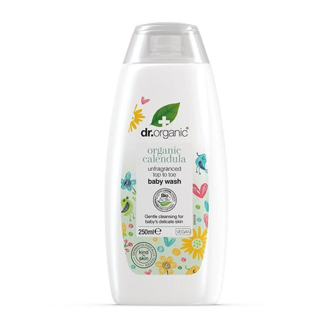 Dr Organic baby calendula body wash 250 ml