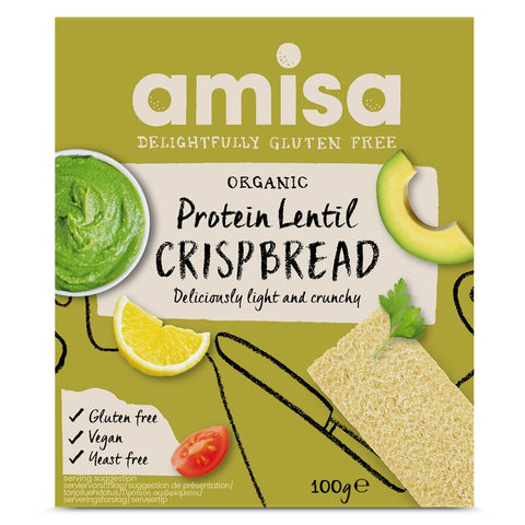 17345 AMISA GF Lentil Crispbread 100g - 002 WEB