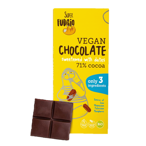 Super Fudgio Vegansk Sjokolade 80 gr