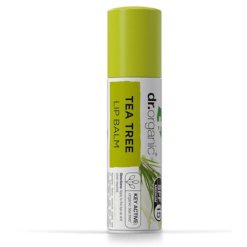 Dr Organic tea tree lip balm 5,7 ml