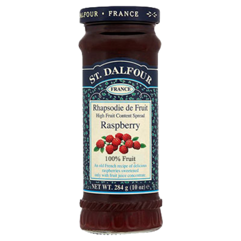 St dalfour raspberry syltetøy 284 gr