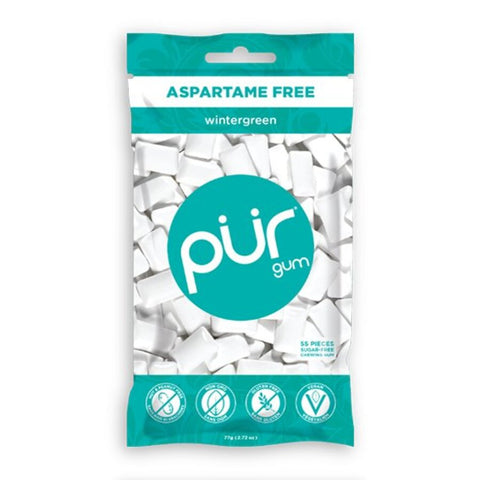Pur gum wintergreen 55 stk