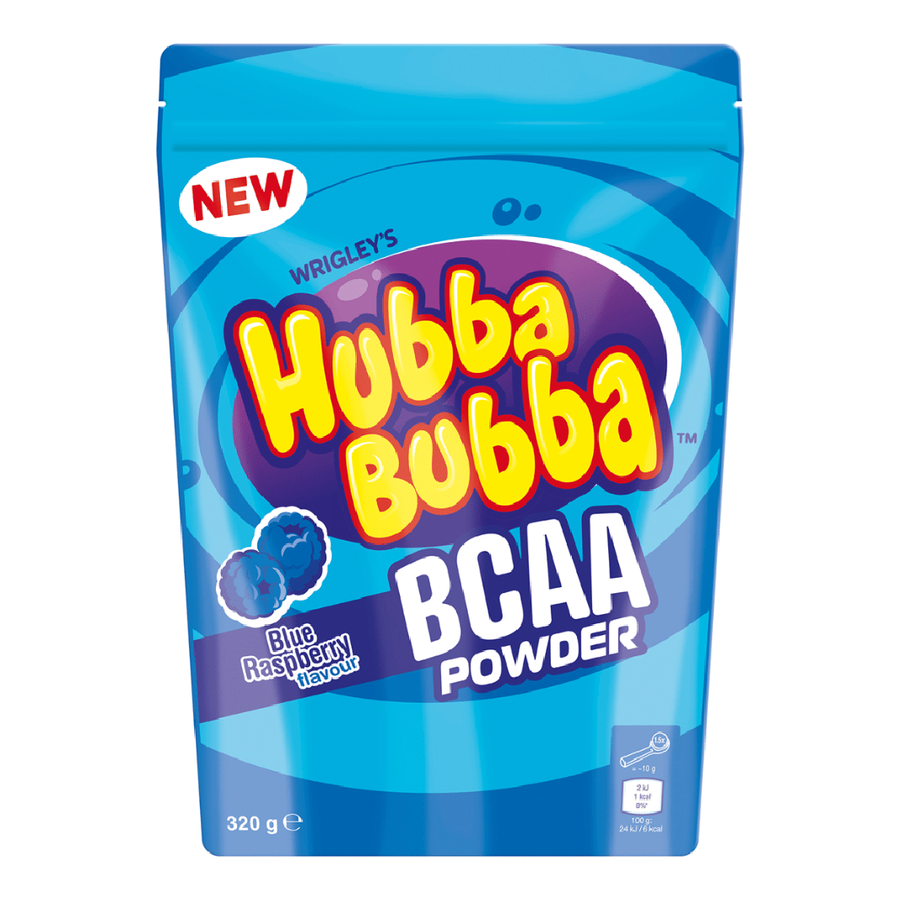 Hubba Bubba BCAA Powder Blue Raspberry 320 gr – Kinsarvik Naturkost