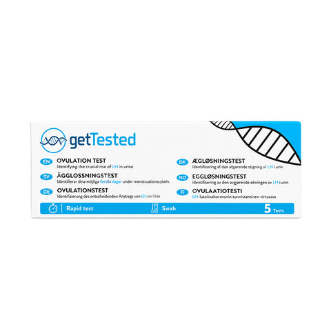 GET TESTED EGGLØSNINGSTEST 5-PAKNING