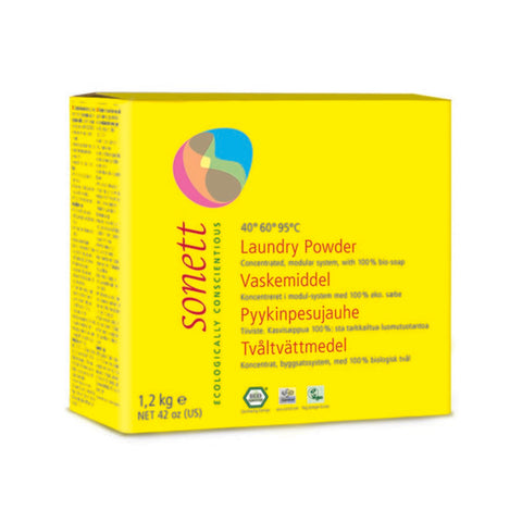 Sonett vaskepulver tøy 1,2 kg
