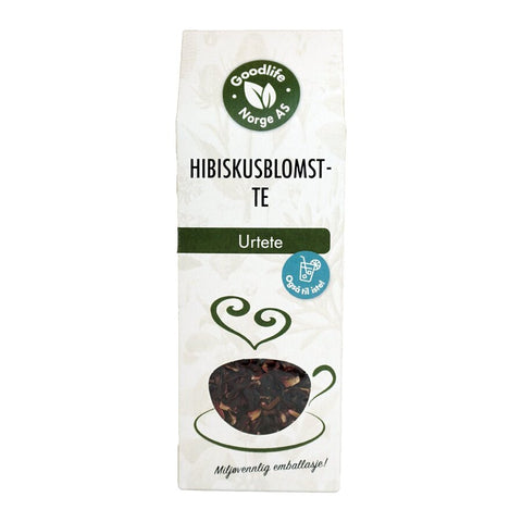 Goodlife hibiskusblomst te løsvekt 100 g