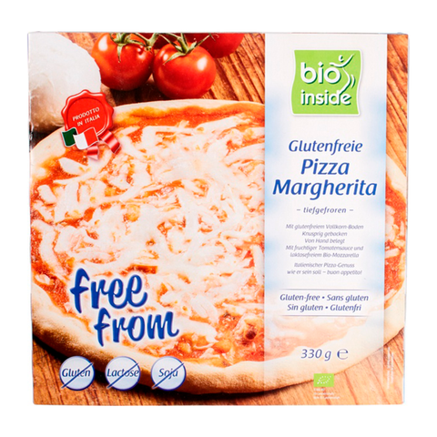 Bio Inside Pizza Margarita Gluten- og laktosefri 330 gr