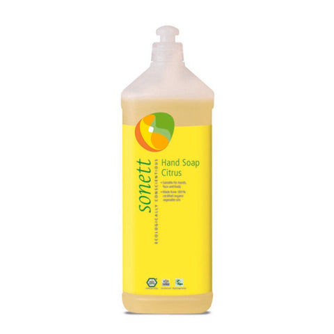 Sonett sitron håndsåpe refill 1 liter