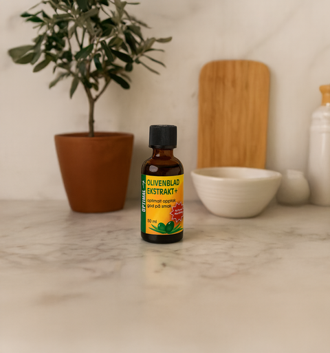 På Optimal olivenblad ekstrakt + 50 ml