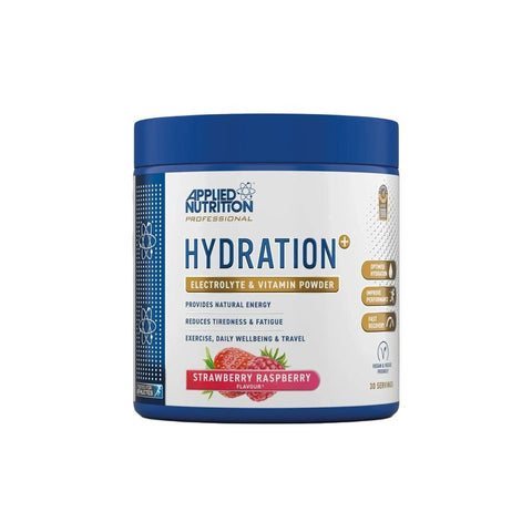Applied Nutrition Hydrering+ jordbær og bringebær 240 g - Kinsarvik NaturkostElektrolytterApplied nutrition5056555207017helsekost