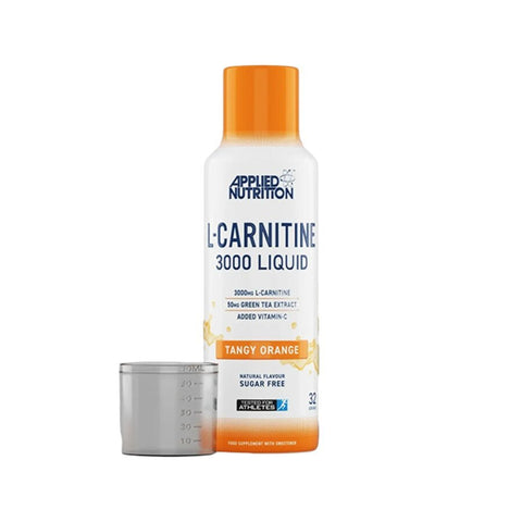 Applied Nutrition kosttilskudd liquid L - Carnitine tangy orange 480 ml - Kinsarvik NaturkostTreningApplied nutrition634158743436helsekost