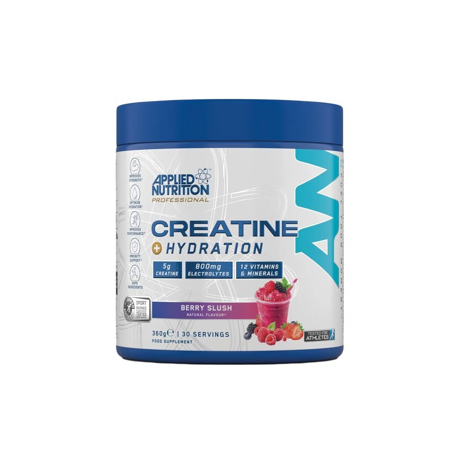 Applied Nutrition Kreatin + Hydration Berry Slush 360 g - Kinsarvik NaturkostKreatinApplied nutrition5056555210307helsekost