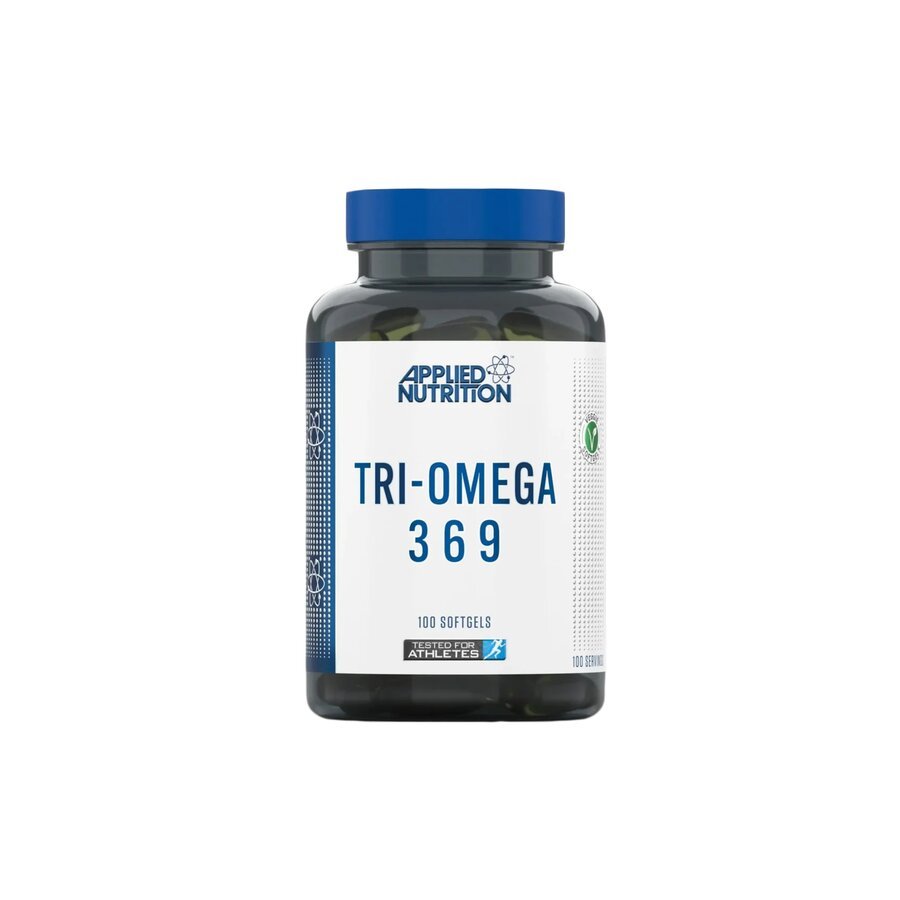 Applied Nutrition Tri - Omega 369 - 100 softgel - Kinsarvik NaturkostOmega 3 & fettsyrerApplied nutrition634158499272helsekost