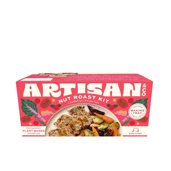Artisan nut roast cranberry & pecan nuts 212 g - Kinsarvik NaturkostVegansk middagArtisan5034444125031#helsekost#
