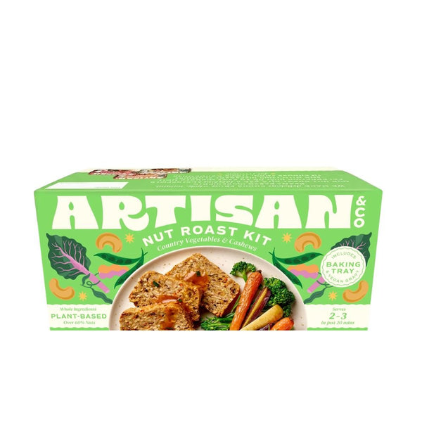 Artisan nut roast vegetables & cashews 212 g - Kinsarvik NaturkostVegansk middagArtisan5034444125000#helsekost#