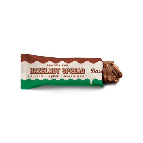 Barebells proteinbar hazelnut spread 45 g - Kinsarvik NaturkostProteinbarer & proteinkjeksBarebells7340001809176helsekost