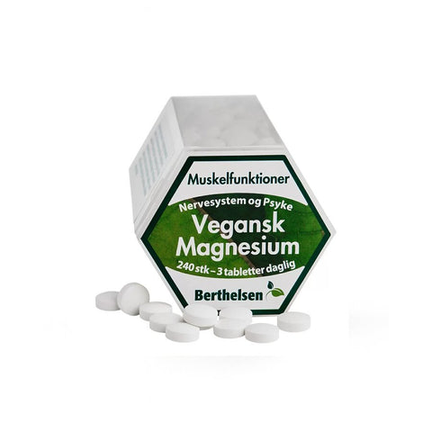 Berthelsen magnesium 240 tab - Kinsarvik NaturkostMagnesiumBerthelsen5701629031189helsekost