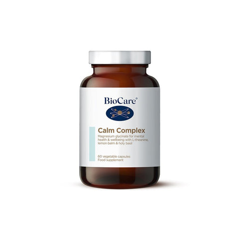 Biocare calm complex 60 kap - Kinsarvik NaturkostBeroligende & søvnBiocare5033290167660helsekost