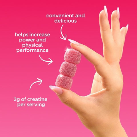 Bloom creatine gummies mixed berry 90 stk - Kinsarvik NaturkostKreatin gummiesBloom nutrition5056569903462#helsekost#