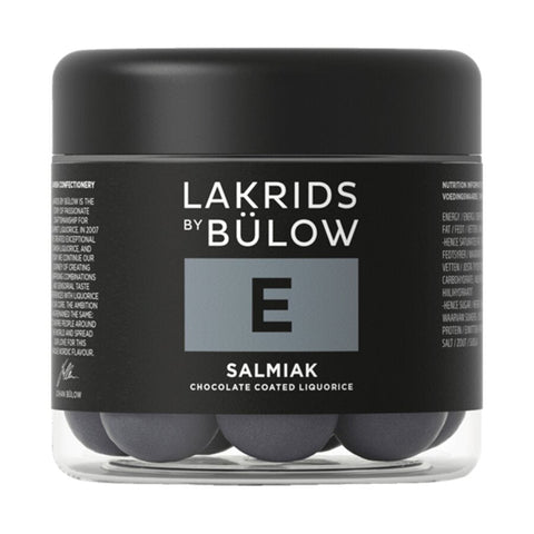 Bulow small e salmiak 125 gr - Kinsarvik NaturkostLakrisBulow5710858000781#helsekost#